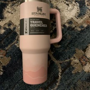 Pink landscape Stanley 40 oz tumbler